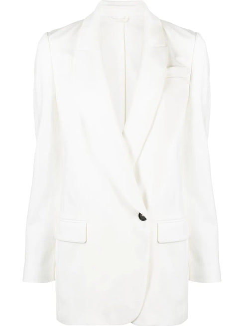 single-breasted blazer
